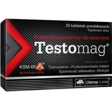 Testo mag - přírodní způsob jak zvýšit hladinu testosteronu pro muže - nedostatek testosteronu - podpora testosteronu