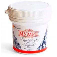 Mumio šilajit z Ruska z altajských hor - Horský balzám, Adaptogen